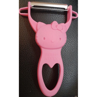 特價品 Hello Kitty 立體造型 削皮刀 削皮器 刨刀器 粉紅色