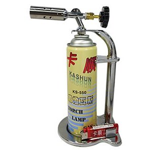 卡順噴燈組(一單限2組) 附瓦斯罐 卡順 臺灣製 噴槍 噴燈 噴燈座 卡式瓦斯 生火 露營 烤肉 火雞