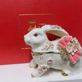 現貨&發票🌷兔年 兔子 2023 日本 piearth 首飾盒 picals 珠寶盒 飾品盒 收納盒 戒指 飾品 擺飾