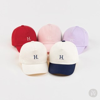 [ BLACK Q ] 現貨*韓國正品*KIDS CLARA* HAPPY PRINCE-Harring刺繡鴨舌帽