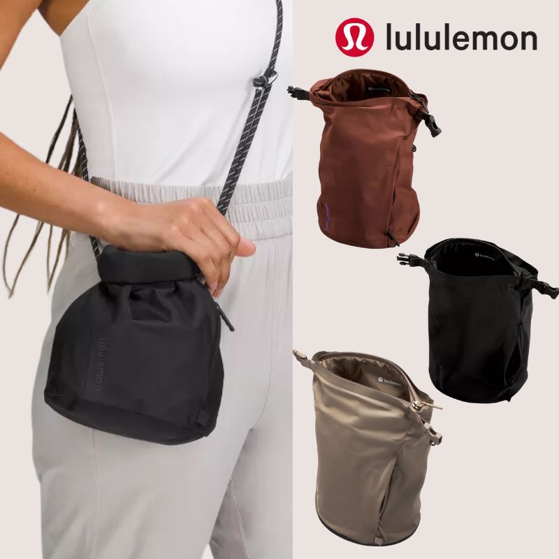 【other more 特選潮流】加拿大運動品牌 LULULEMON Roll-Top 卷頂斜挎包 3L