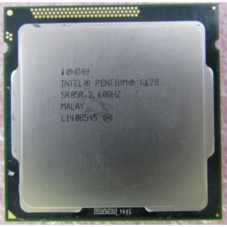 Intel Pentium G620 2.6G 3MB LGA 1155 雙核 二代 CPU