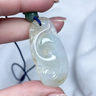 《Always9168輕奢珠寶》天然緬甸A貨翡翠高冰玻璃起膠如意掛件招財如意平安順遂