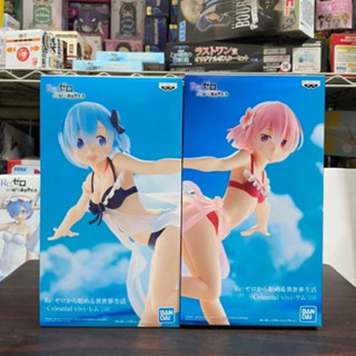 🌀日版客🌀 日版 RE:從零開始的異世界生活 Celestial vivi 雷姆 拉姆 比基尼 景品 公仔