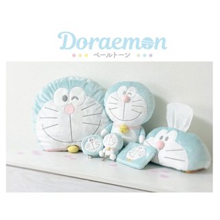 阿猴達可達 日本限定 DORAEMON 哆啦a夢 小叮噹 零錢包 束口袋 萬用包 大抱枕 面紙套 絨毛娃娃 全新