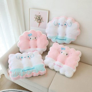 卡通cinnamoroll Kuromi可愛坐墊柔軟加厚家用靠墊學生桌椅靠墊辦公椅靠墊加厚屁股靠墊