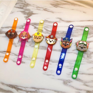 ［臺灣現貨］幼兒園玩具分享生日禮物狗狗隊發光手環兒童抖音手錶亮燈腕帶汪汪，下單前先詢問是否有貨