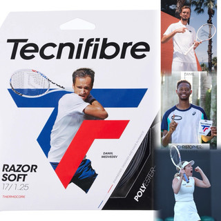 【威盛國際】TECNIFIBRE Razor Soft 17 網球線 控球精準 舒適感 (Medvedev御用款)