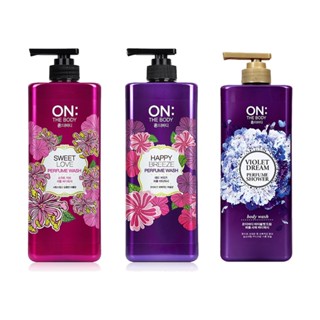 ON THE BODY 香水沐浴精900ml (快樂微風｜甜蜜愛戀｜夢幻紫蘿蘭) 香氛沐浴 韓國 LG健康生活