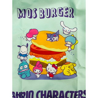 三麗鷗 Sanrio 現貨 日本 摩斯漢堡 聯名款 kitty 大耳狗 庫洛米 布丁狗 人魚漢頓 收納 環保袋 購物袋