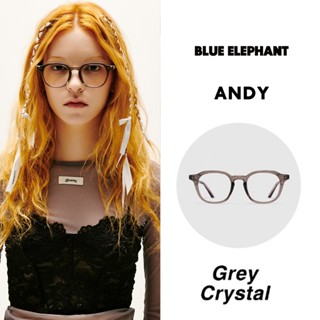 【BLUE ELEPHANT】濾藍光眼鏡-ANDY GREY-CRYSTAL(BE1802)
