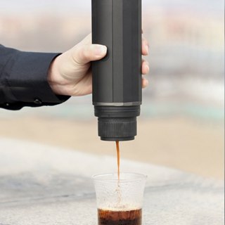 Hero 攜帶型電動兩用義式萃取膠囊咖啡機2色選 露營/外出//電動/咖啡粉/咖啡膠囊