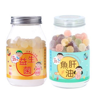 味之棒 軟糖 🔸葉黃素 🔸魚肝油+鈣軟糖 🔸益生菌軟糖 275公克/罐【金龜車】水果軟糖 兒童軟糖