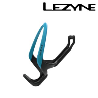 Lezyne MATRIX TEAM CAGE 水壺架 【黑-藍】/ 單車水壺架 杯架