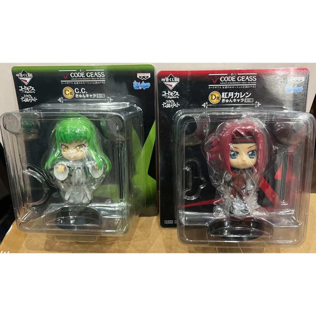 日版 現貨 反叛的魯路修 Code Geass 一番賞 C賞 D賞 F賞 公仔 K-ON 輕音少女 C賞 秋山澪 聖誕版