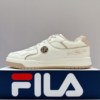fila 男 休閒鞋 板鞋 學院風 小白鞋 輕量 奶茶白 1-c922y-177