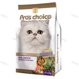 Pro’s Choice博士巧思無穀貓食8Kg（鮭魚+田野鮮蔬）博士巧思貓飼料