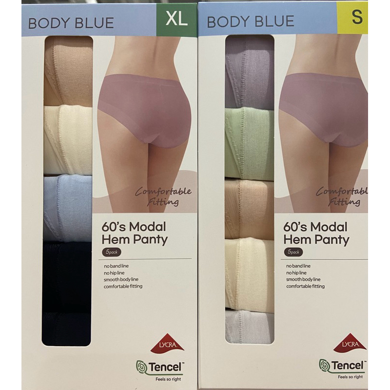 韓國品牌BODY BLUE女無痕內褲5入組 亞洲尺寸:S~XL-吉兒好市多COSTCO代購