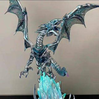 [現貨]遊戲王青眼白龍 電鍍烤漆地臺可發光45cm模型GK 海馬瀨人
