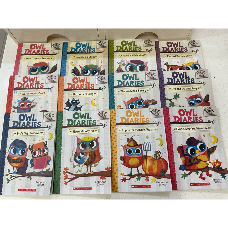 Owl Diaries 貓頭鷹日記 套書12本