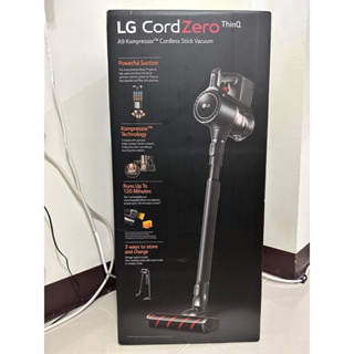 LG CordZero™ A9 K系列濕拖無線吸塵器 (寵物家庭) (星夜黑) （A9K-ULTRA）