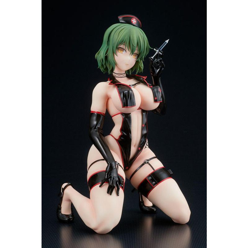 HS 1/4 閃亂神樂 NEW LINK 日影 黑暗性感護士 黑色  HOBBY STOCK