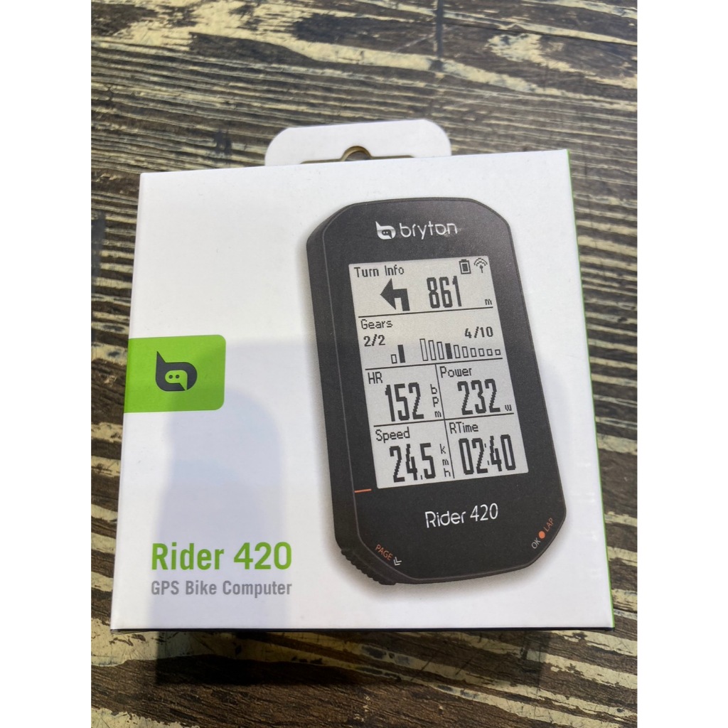 [304bike 台北市]Bryton rider 420 rider 420E GPS 自行車碼錶 單車碼錶 單機
