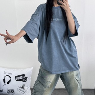 正韓Unisex 復古民族風寶石短袖上衣 3色 YUPPIE 預購商品 0909