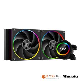 ID-COOLING 松聖 SL240 黑色/白色 一體式水冷 水冷散熱器 CPU散熱器
