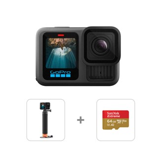 GoPro HERO13 Black 漂浮把手套組-HERO13+漂浮把手+64G記憶卡