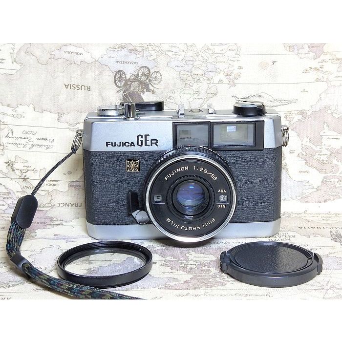 【跳蚤小舖子】 Fujica GER / Fujinon 38/2.8 輕便型135底片相機