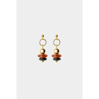 瑪瑙吊燈・小 Agate Chandelier Earrings
