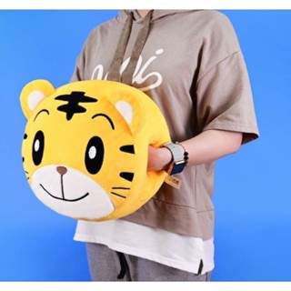 12"巧虎午睡保暖枕（全2種）可愛 療癒 紓壓 しまじろう 暖手枕 靠墊 沙發枕 午休枕 旅行枕 玩偶抱枕 生日 禮物