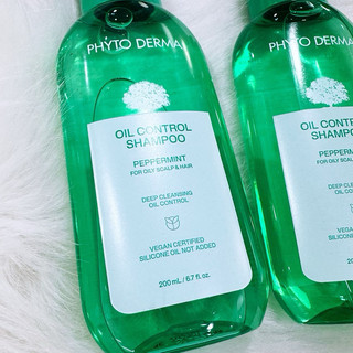 PHYTO 朵蔓草本控油薄荷洗髮精 600ml （200ml 3入）賣場消費滿500才出貨 Elastine 油性髮質