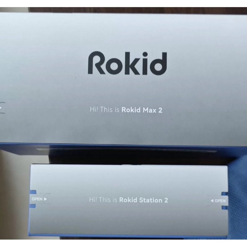 ROKID Max2智能AR眼鏡3D空間視頻時代AR遊戲多屏同開觸控空間射線