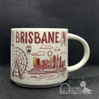 龍。STARBUCKS星巴克☆澳洲城市杯Been There Series系列/Brisbane-布里斯本