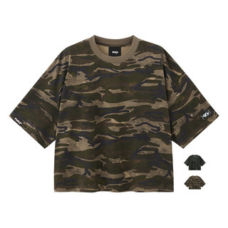 PUNX TEE 寬版迷彩 五分短袖TEE 【 PUNX 】