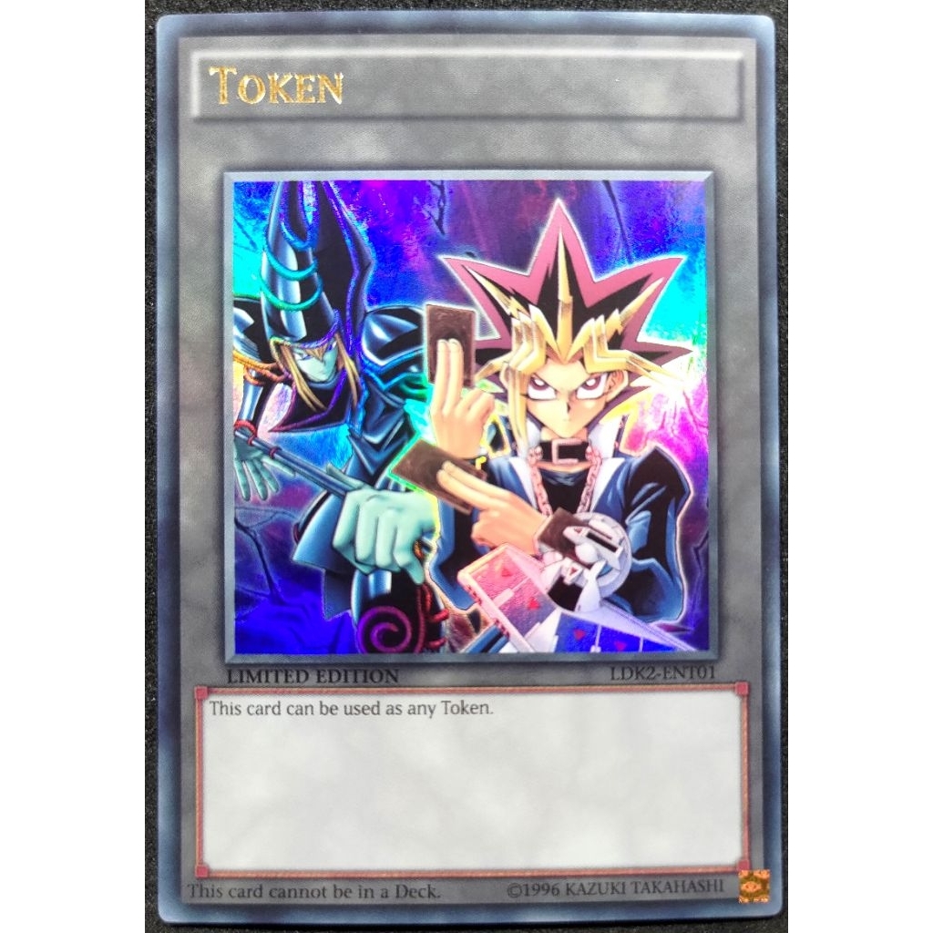 [貓先生の店] 遊戲王 美英限定 LDK2-ENT01 黑魔導/闇遊戲 (金亮) TOKEN