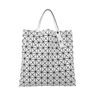 ISSEY MIYAKE 三宅一生 BAOBAO PRISM 10x10 亮面托特包-白｜JS Maxx官方旗艦館