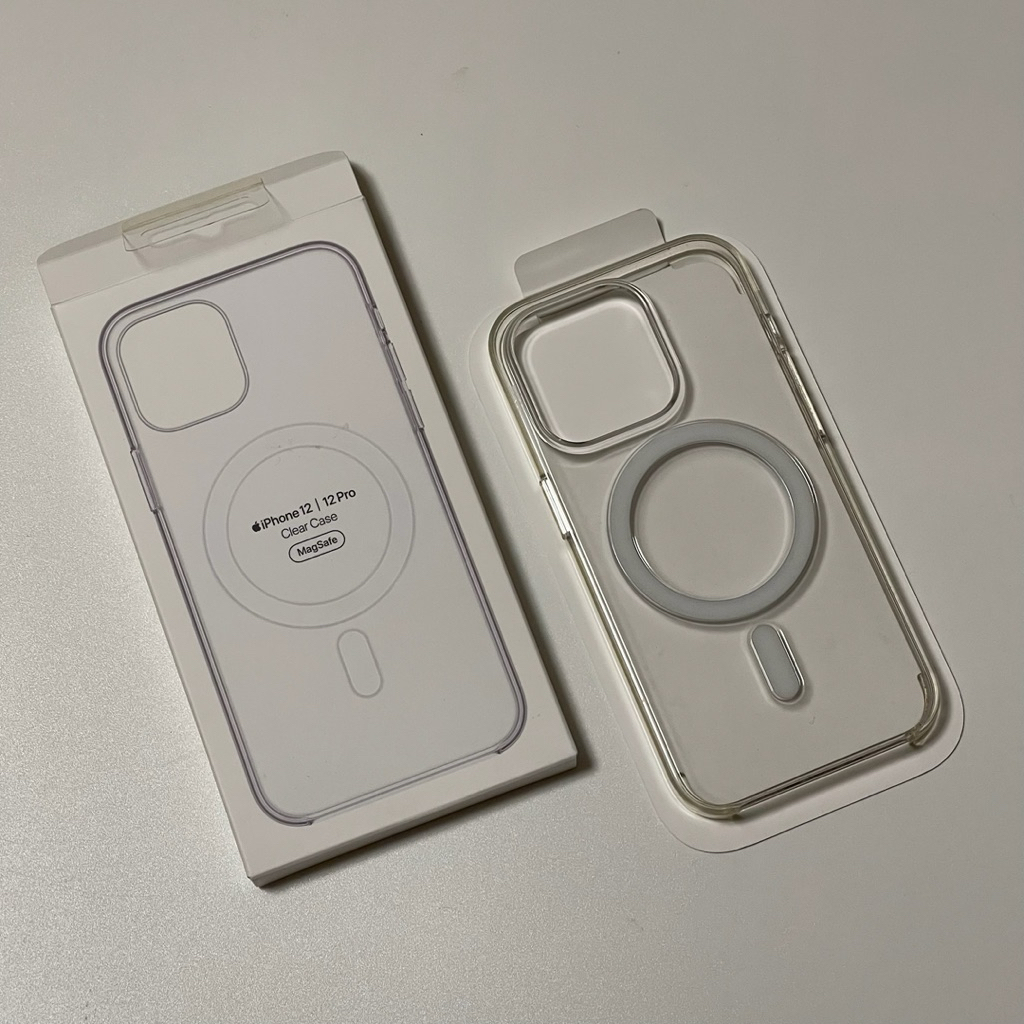 原廠周邊 iPhone 12 / 12 Pro MagSafe clear case 透明保護殼