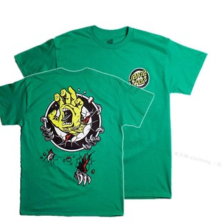K.F.M SANTA CRUZ ROSKOPP SCREAMING TARGET Tee 吶喊手 美國滑板品牌 草綠色