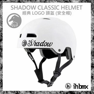 [I.H BMX] SHADOW CLASSIC HELMET 經典 LOGO 頭盔 安全帽 白色 滑板/直排輪/DH