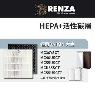 適用Daikin 大金 MC40USCT MC55USCT MC30YSCT KAFP080B4 MCK55USCT濾網