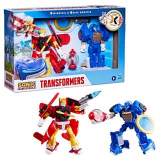 【孩之寶 Hasbro】 變形金剛聯名系列 音速小子5吋 Wingtail及Blue Booster