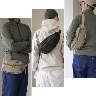 代購 F/CE. RECYCLE TWILL TACTICAL WAIST 斜紋戰術腰包 前胸包