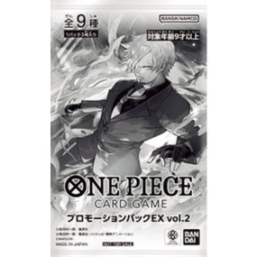 航海王 海賊王 推廣卡包 EX VOL.1 白鬍子 推廣卡包 EX VOL.2 香吉士 山治 一包3張 全新未拆