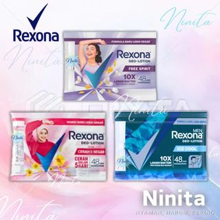 🌼 Rexona Deodorant Lotion Sachet COOL FREE HIJAB 9gr