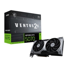 MSI 微星 RTX5070 12G VENTUS 2X OC 顯示卡 顯示卡