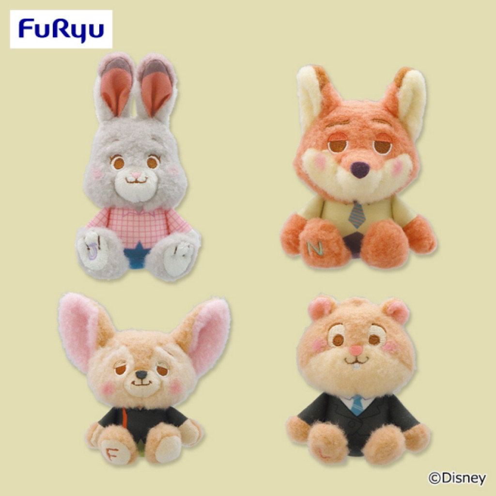 ❤Lika小舖❤動物方城市2 日本帶回 全新正版現貨 zootopia景品玩偶布偶娃娃 絨毛娃娃 動物方程式