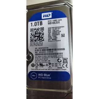 WD 1TB SATA HDD 良品 3.5吋 內接式硬碟 藍標碟